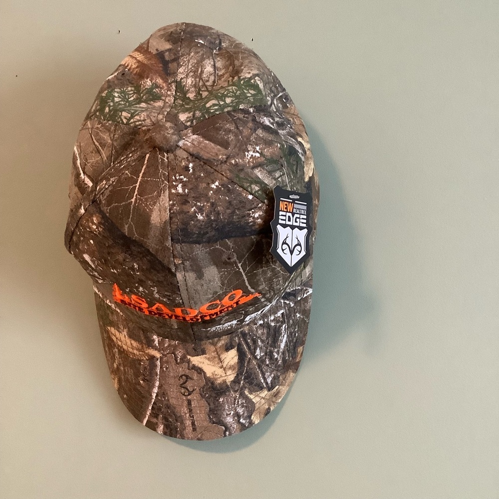 RealTree Port Authority “SADCO Site Development” Camouflage Cap NWT